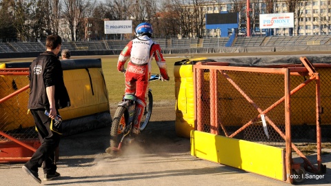 Pierwszy trening żużlowców Polonii Bydgoszcz