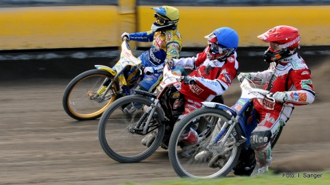 Polonia Bydgoszcz wygrała z GKM Grudziądz 48:42. Bonus zdobyli grudziądzanie.