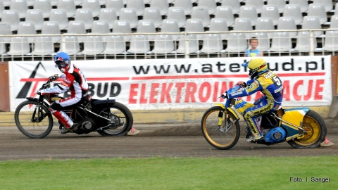 Polonia Bydgoszcz wygrała z GKM Grudziądz 48:42. Bonus zdobyli grudziądzanie.