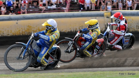 Polonia Bydgoszcz wygrała z GKM Grudziądz 48:42. Bonus zdobyli grudziądzanie.