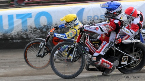 Polonia Bydgoszcz wygrała z GKM Grudziądz 48:42. Bonus zdobyli grudziądzanie.