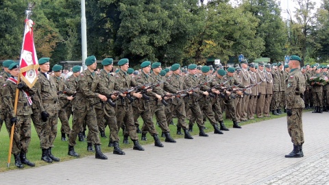 Uroczystości odbyły się pod pomnikiem Józefa Piłsudskiego. Fot. Adriana Andrzejewska