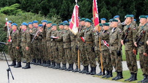 Uroczystości odbyły się pod pomnikiem Józefa Piłsudskiego. Fot. Adriana Andrzejewska