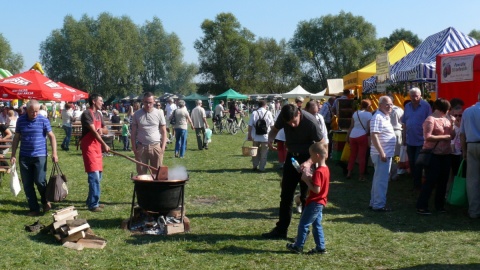 Najważniejsze jest smażenie powideł w zabytkowych kotłach kuprowych. Fot Arkadiusz Buziak