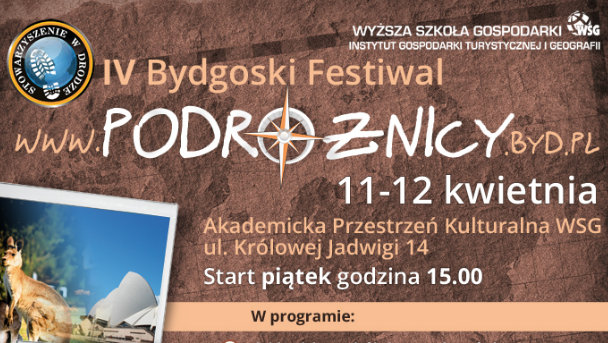 IV Bydgoski Festiwal Podróżnicy [wideo]