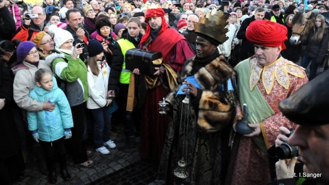 Barwny korowód przeszedł na Stary Rynek w Bydgoszczy.