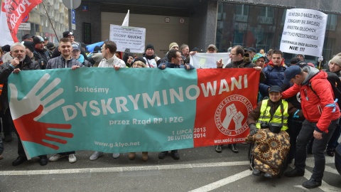 Manifestacja głuchych w Warszawie