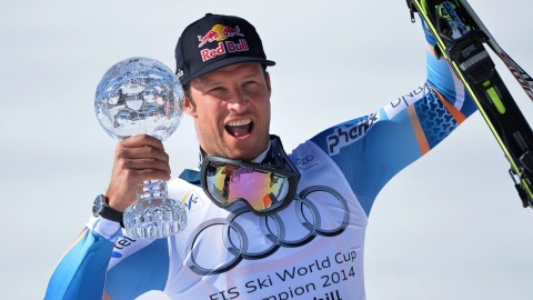 Alpejski PŚ - Mayer wygrał ostatni zjazd, Svindal liderem