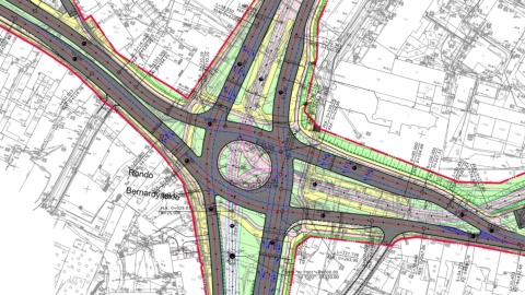 Koncepcja przebudowy dwóch bydgoskich rond