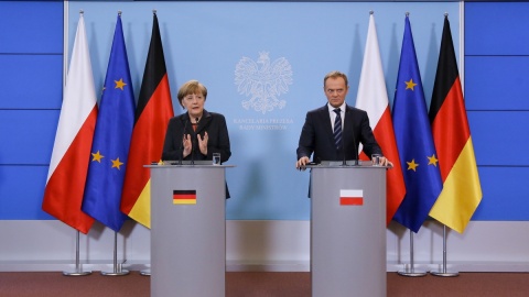 Merkel i Tusk: nie ma bezpiecznych Niemiec bez bezpiecznej Polski