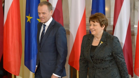 Premier Łotwy rozpoczęła wizytę w Warszawie