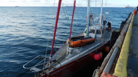 Jacht Selma - Expeditions dopłynął na metę do chilijskiego Punta Arenas