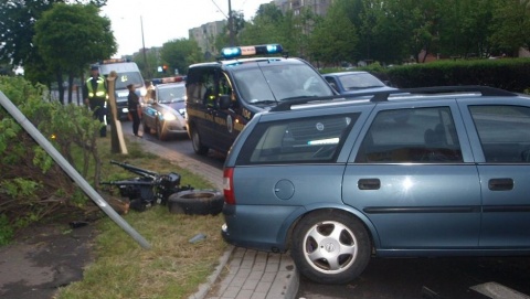 26-latek z Torunia zapłaci za uszkodzenie fotoradaru przy ulicy Broniewskiego
