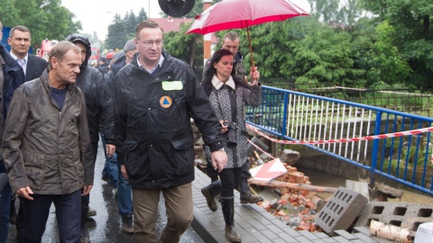 Tusk w Głuchołazach: nie powinno być kolejnych podtopień