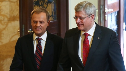 Tusk: Polska i Kanada mają identyczne poglądy w sprawie Ukrainy