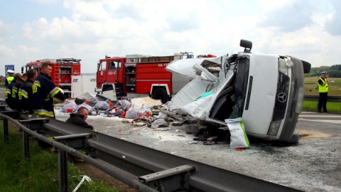 7 osób zginęło w zderzeniu dwóch busów na A4