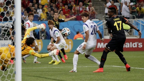 Mistrzostwa Świata 2014 - Korea Płd - Belgia 0:1