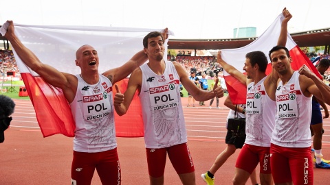 Lekkoatletyczne ME - brąz polskiej sztafety 4x400 m mężczyzn