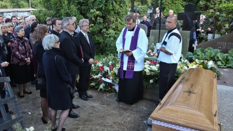 Na cmentarzu Powązkowskim pożegnano prof. Jana Ekiera
