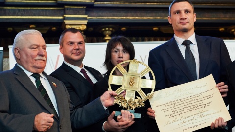 Wałęsa: musimy poprosić świat, by był solidarny z Ukrainą
