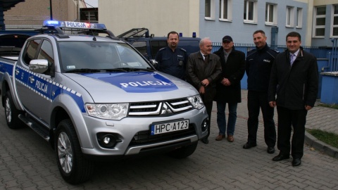 Nowy terenowy radiowóz trafił do brodnickiej komendy