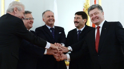 Prezydent Komorowski przybył do Bratysławy