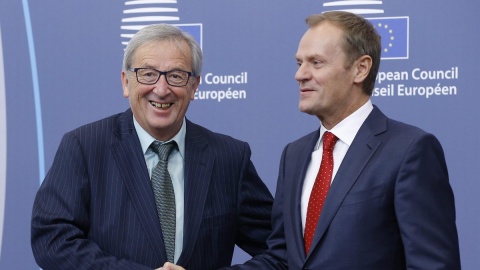 Tusk spotkał się z szefem KE Jean-Claudeem Junckerem