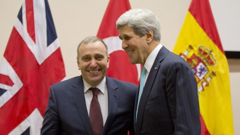 Schetyna rozmawiał z Kerrym nt. Ukrainy i Iraku