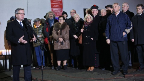 Prezydent apeluje o zapalenie 13 grudnia w oknach światełek wolności [wideo]