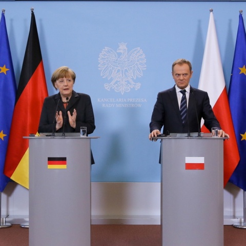 Merkel i Tusk: nie ma bezpiecznych Niemiec bez bezpiecznej Polski
