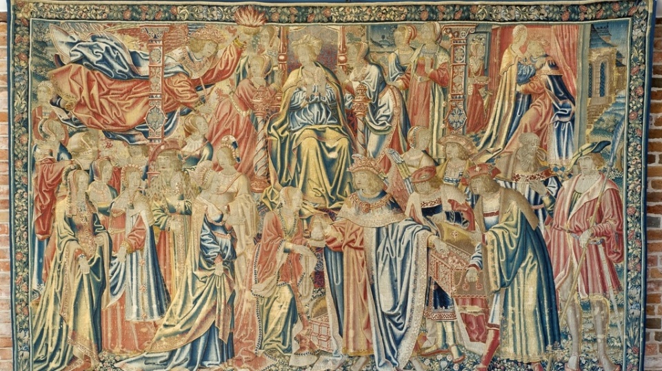 Arras "Złoty deszcz" to jeden z czterech opowiadających historię mitologicznego Perseusza. Fot. nadesłane