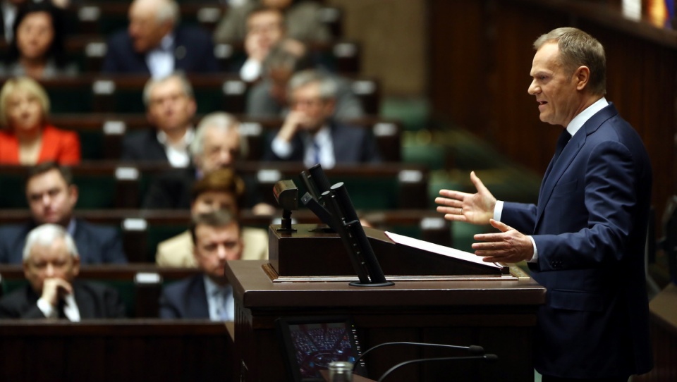 Sejm RP deklaruje poparcie dla suwerennych wysiłków narodu ukraińskiego na rzecz kontynuowania demokratycznej transformacji. Fot. PAP/Tomasz Gzell