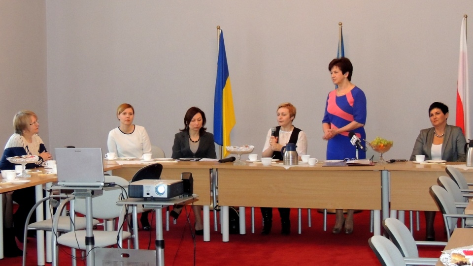 Delegacja z Ukrainy gościła m.in. w Urzędzie Wojewódzkim. Fot. Tatiana Adonis