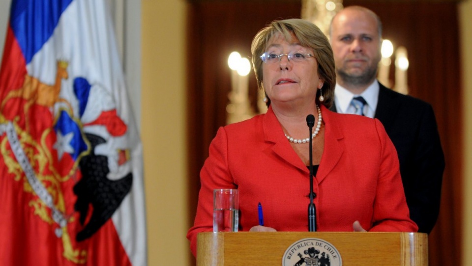 Prezydent Chile Michelle Bachelet ogłosiła stan klęski żywiołowej na północy kraju. Fot. PAP/EPA