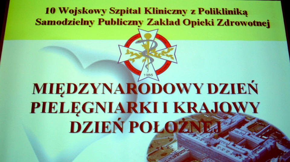 W Wojskowym Szpitalu Klinicznym w Bydgoszczy odbyła się uroczystość z okazji Międzynarodowego Dnia Pielęgniarki oraz Krajowego Dnia Położnej. Fot. Henryk Żyłkowski