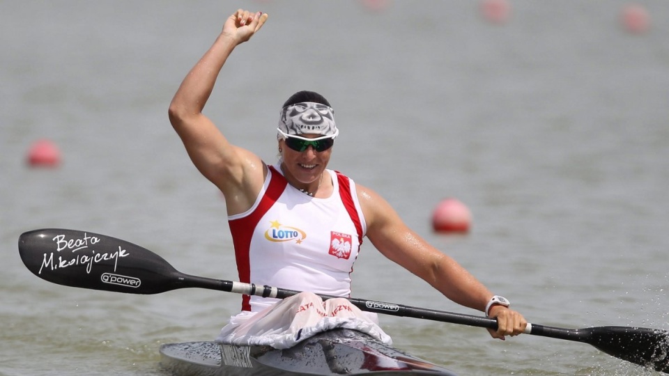 Beata Mikołajczyk (UKS Kopernik Bydgoszcz) triumfowała w konkurencji K1 na 1000 m. Fot. PAP/EPA/ANIKO KOVACS.