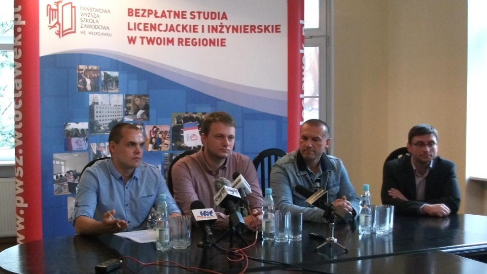 KOnferencja prasowa zapowiadająca tegoroczne wydarzenia podczas włoclawskich Juwenaliów. Fot. Anna Pudlińska