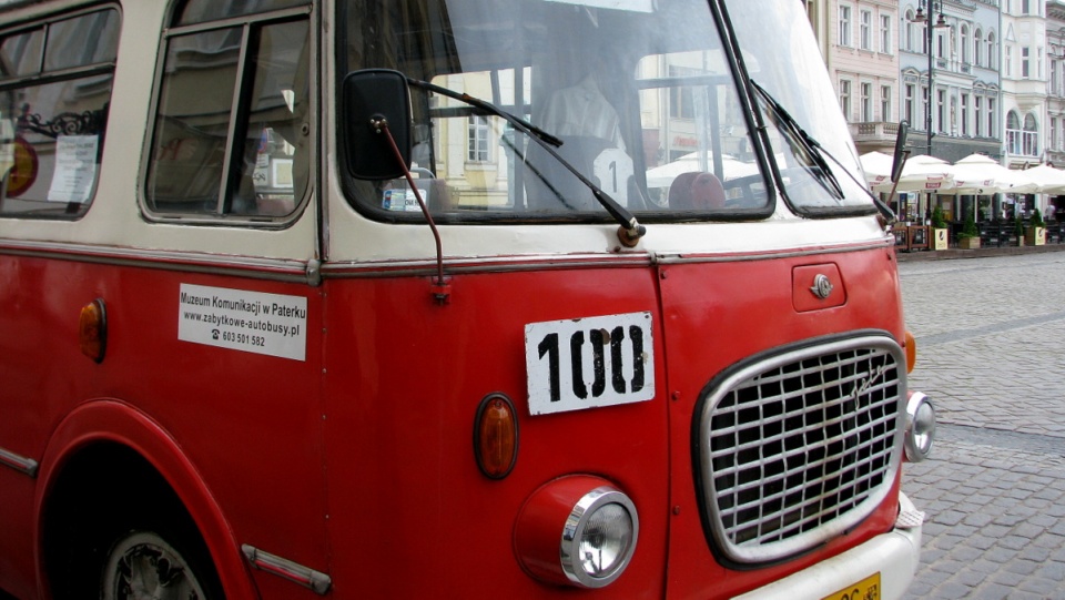 Zabytkowe autobusy Jelcz, zwane "ogórkami", powróciły na ulice Bydgoszczy. Fot. Andrzej Krystek