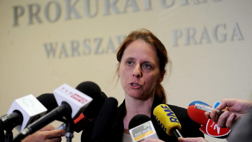 Prokurator R. Mazur podczas konferencji na temat działań ws. "afery podsłuchowej". Fot. PAP/Bartłomiej Zborowski