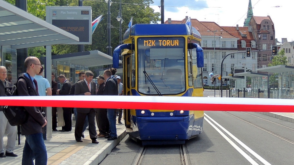 Tramwajem będzie można dojechać z UMK na Rubinkowo. Fot. Michał Zaręba