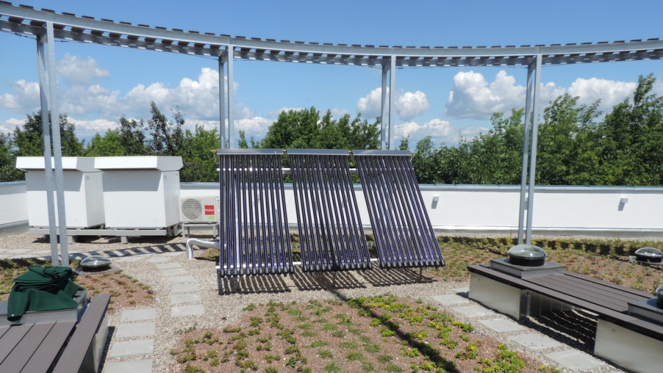 Centrum Demonstracyjne Odnawialnych Źródeł Energii przy ulicy Słonecznej 19 w Bydgoszczy. Fot. Lech Przybyliński