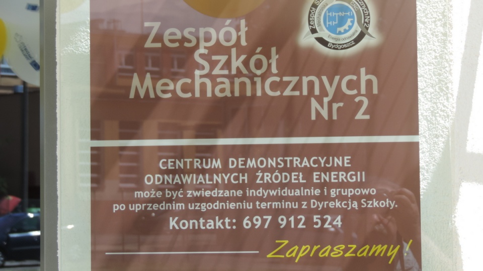 Centrum Demonstracyjne Odnawialnych Źródeł Energii przy ulicy Słonecznej 19 w Bydgoszczy. Fot. Lech Przybyliński