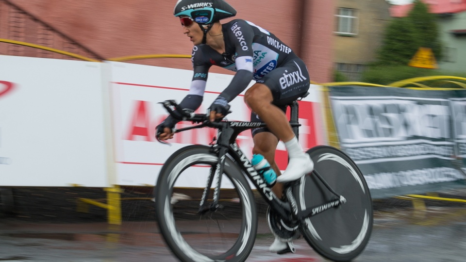 Michał Kwiatkowski wygrał jazdę indywidualną na czas. Fot. PAP/Maciej Kulczyński