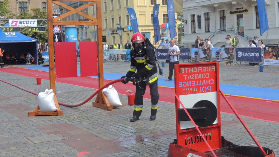 Prawie 300 strażaków z Europy i Stanów Zjednoczonych przyjechało na zawody do Torunia. Fot. Adriana Andrzejewska