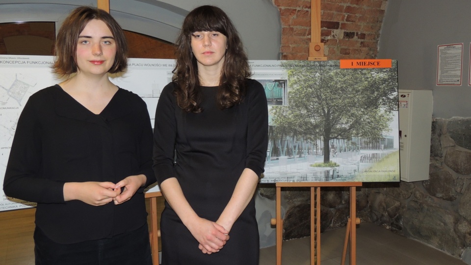 W konkursie na projekt przebudowy placu Wolności we Włocławku, wygrały dwie studentki o identycznych nazwiskach - Agnieszka Grabowska i Agnieszka Grabowska. Fot. Marek Ledwosiński