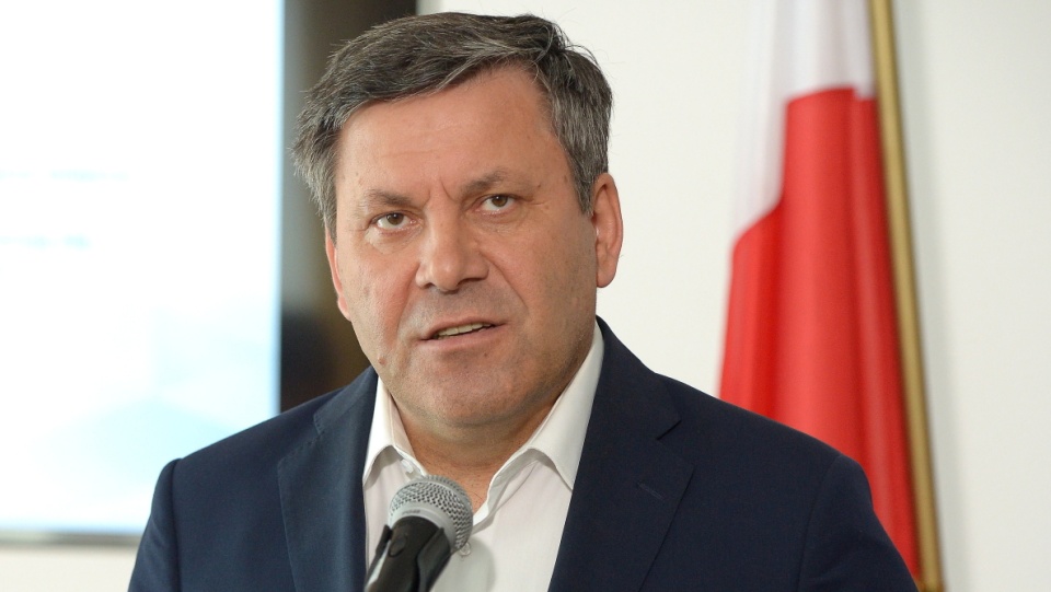 Wicepremier, minister gospodarki Janusz Piechociński na konferencji w Warszawie. Fot. PAP/Radek Pietruszka