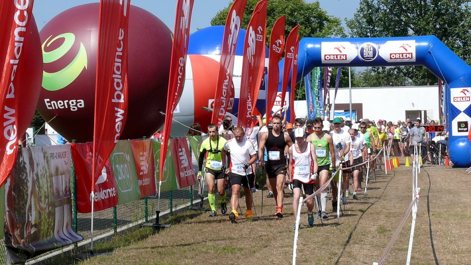 Zawodnicy rywalizowali na dystansie 5, 10 i 21 km. Najmłodsi mieli do pokonania 300 m. Fot. Arkadiusz Buziak