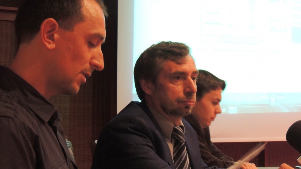 Członkowie stowarzyszenia zachęcają bydgoszczan do udziału w konsultacjach. Fot. Maciej Wilkowski