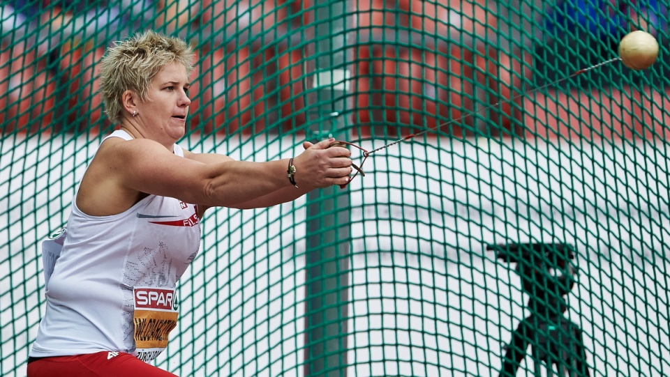 W pierwszym podejściu Anita Włodarczyk rzuciła młotem na odległość 75,73 m. Fot. PAP/Adam Warżawa