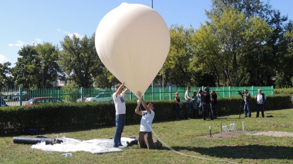 Głównym celem przedsięwzięcia jest zbadanie wybranych parametrów atmosfery. Fot. Monika Kaczyńska